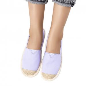 Fioletowe espadryle damskie Tanner