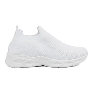Buty sportowe damskie wsuwane białe