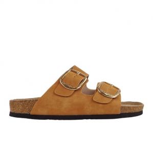 Klapki damskie Lee Cooper LCW-25-35-3485LA brązowe