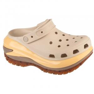 Klapki Crocs Classic Mega Crush Clog 207988-0LM beżowy