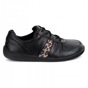 Olivier Damskie buty barefoot model 1773POL Mini Czarne sneakersy