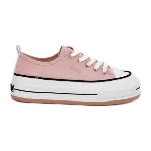 Damskie Trampki Big Star NN274207 Różowe