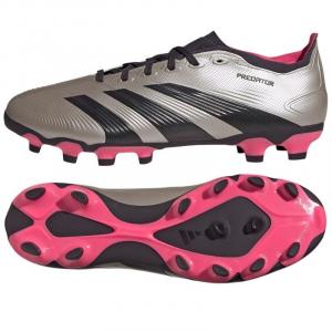 Buty piłkarskie adidas Predator League Mg IF6383 srebrny