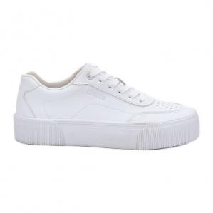Niskie Sneakersy Z Eko Skóry Big Star RR274303 Białe