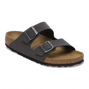 Klapki Birkenstock Arizona Bs Birko-Flor Nubuk 1029134 szare