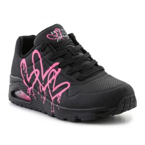 Buty Skechers Dripping In Love 177980-BKPK czarne