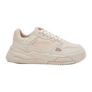Damskie Sneakersy Big Star NN274668 Beżowe beżowy