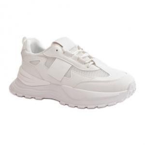 Buty Sportowe Model Nevelaine 7583 White - Step in style białe