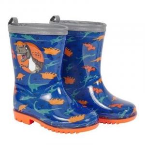 Kalosze Perletti Cool Kids Dinozaur 15647 niebieskie