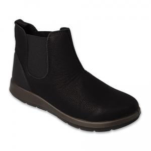 Dr.ORTO Befado botki damskie czarne wsuwane 156D909