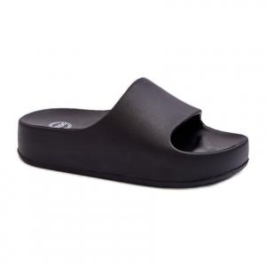 Sandał Klapki Model Airaplea 24SD19-7564 Black - Step in style czarne