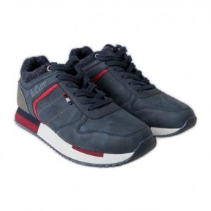 Granatowe sneakersy Lee Cooper LCJ-21-29-0642M niebieskie