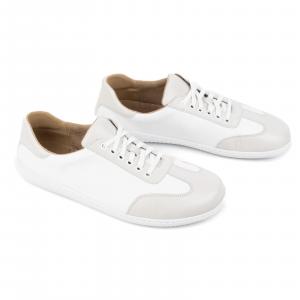WASAK Buty męskie barefoot minimalistyczne skórzane 0742W białe