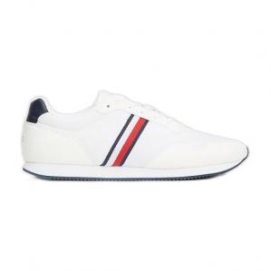 Buty Tommy Hilfiger Lo Runner Mix M FM0FM04958YBS białe