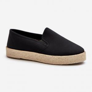 Espadryle Model Naloenma 24TX02-7698 Black - Step in style czarne