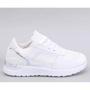 Sneakersy damskie leciutkie Doleh White - Inello białe