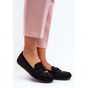 Mokasyny Model Ontala N22-995 Black - Step in style czarne