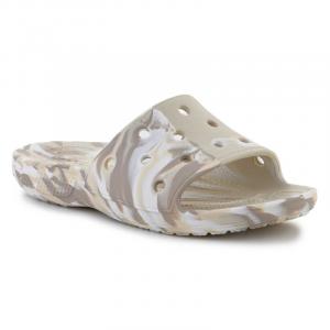 Klapki Crocs Classic Marbled Slide 206879-2Y3 beżowy