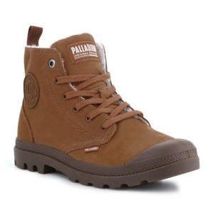 Buty Zimowe Palladium Pampa Hi Zip Wl 05982-257-M brązowe