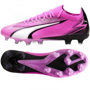 Buty Puma Ultra Match FG/MG M 107754 01 różowe