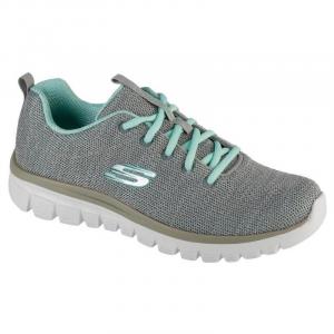 Buty Skechers Twisted Fortune 12614-GYMN szare