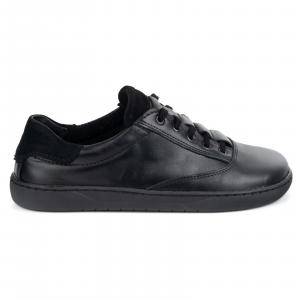 Sneakersy barefoot damskie Maja Olivier – anatomiczne buty skórzane czarne
