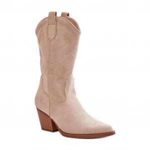 Kozaki Model Wendlis DA116P Light Beige - Step in style beżowy