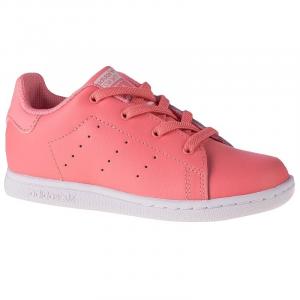 Buty adidas Stan Smith El K EF4928 różowe szare