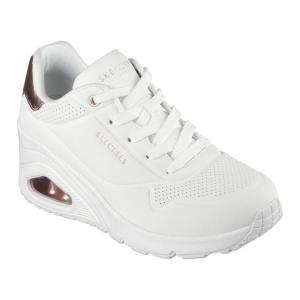Buty Skechers Uno Wedge-Hi Steps 177520-WHT białe