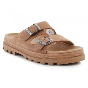 Klapki Palladium Dunelite Riviera Sde 74455-252-M brązowe