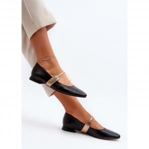 Baleriny Model Laura Messi 2774 Black - Step in style czarne