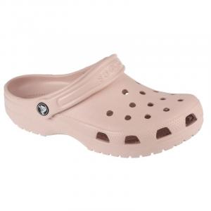 Klapki Crocs Classic Clog W 10001-6UR różowe