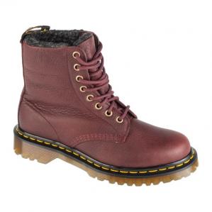 Buty Dr. Martens 1460 DM31873600 ocieplane bordowe czerwone