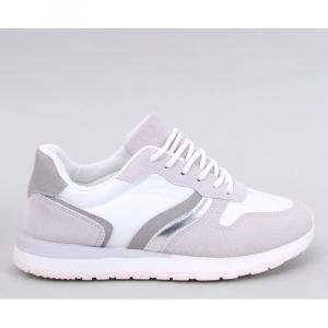 Sneakersy damskie Carthy White - Inello szare