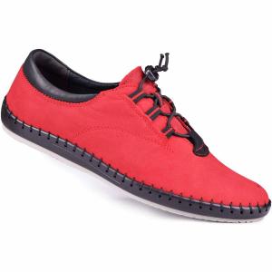 Kampol Buty męskie casual 337/39 czerwone