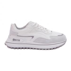Sneakersy Damskie Big Star RR274A213 HI-POLY System Białe