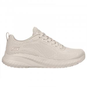 Buty Skechers Memory Foam Bobs Squad Chaos W 117209 Nude beżowy