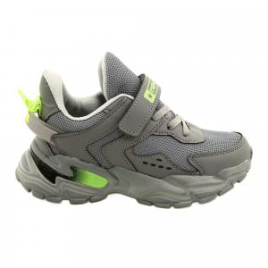 ADI Buty Sportowe Chłopięce Rzepy News 22DZ32-4930 Grey szare