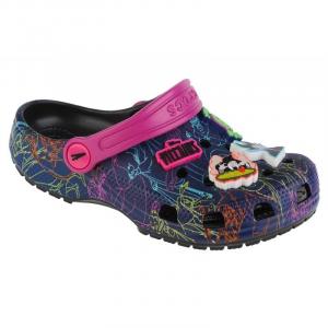 Klapki Crocs Disney Villains Classic Kids Clog 207722-001 niebieskie