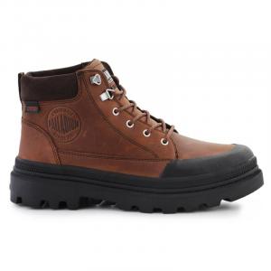 Buty Palladium Pallatrooper Cuff WP+ 04365-248-M brązowe
