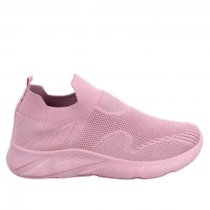 Buty sportowe skarpetkowe Goff Pink różowe