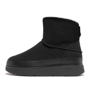 Buty FitFlop GEN-FF Mini Double-Faced Shearling Boots W GS6-090 czarne