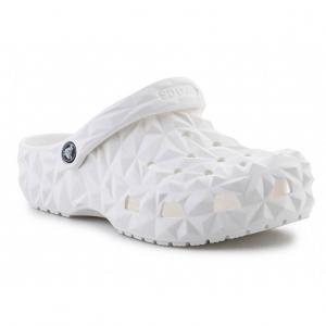 Klapki Crocs Classic Geometric Clog 209563-100 białe