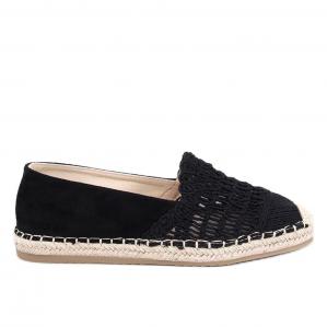 Espadryle damskie Alicess Black czarne