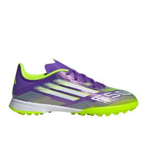 Buty piłkarskie adidas F50 League Tf Jr JI0000 fioletowe