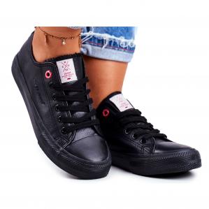 Damskie Trampki Cross Jeans Czarne DD2R4029CFW20