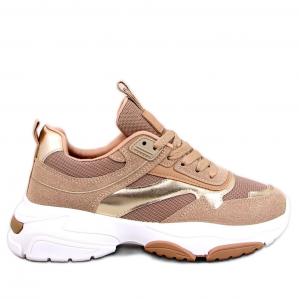 Sneakersy damskie Baltha Khaki beżowy