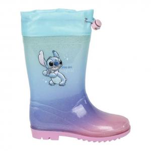 Kalosze Cerda Stitch 2300006605 niebieskie