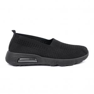 Shelvt Wygodne buty sportowe damskie czarne