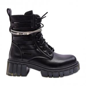 Botki Workery Model Rocky D8109 Black - Step in style czarne